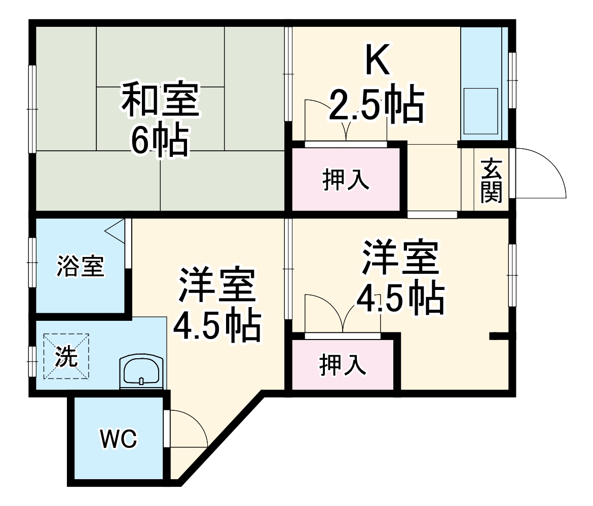 ELハイツの間取り