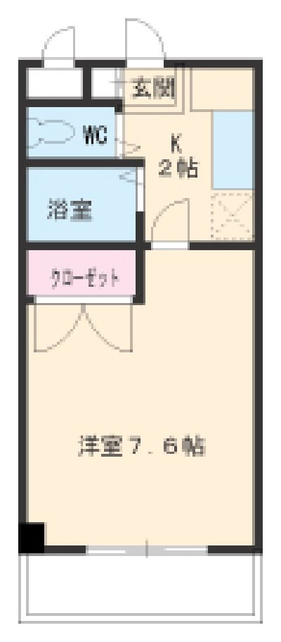 メゾンM&Hの間取り