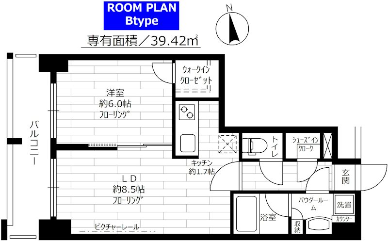 ステージファースト新御徒町・303号室の間取り