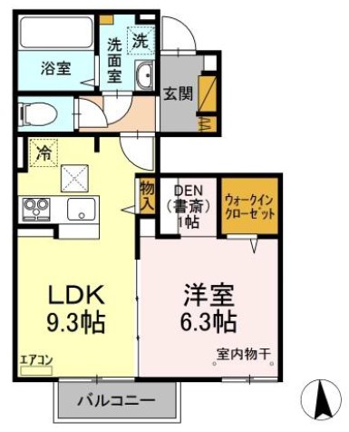 Kalmia(カルミア)の間取り
