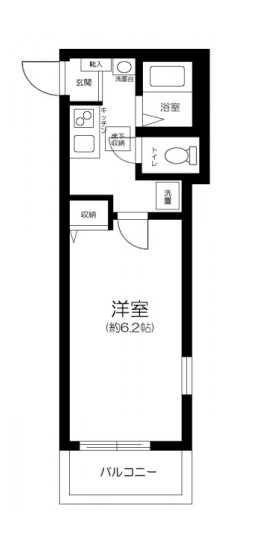 レーヴ中村橋の間取り