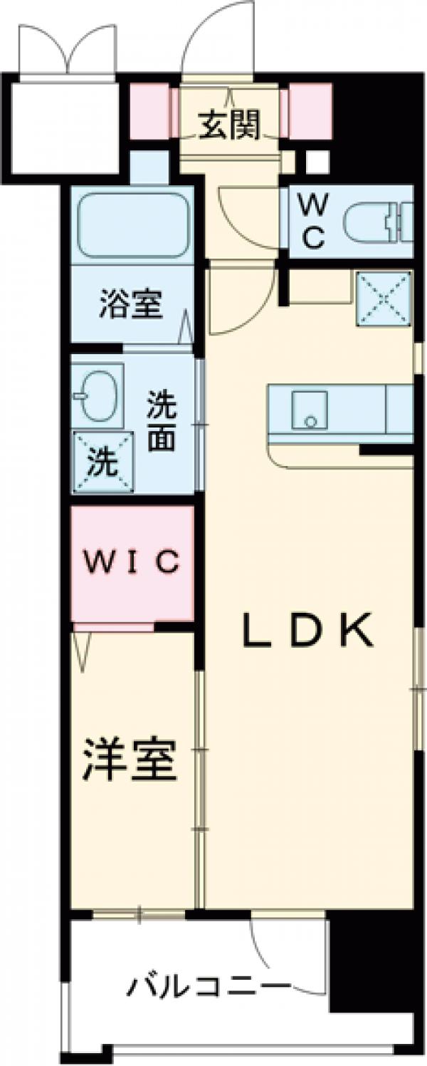 ネストピア藤崎駅前の間取り