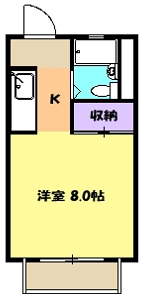 メゾンセリザワ一番館の間取り