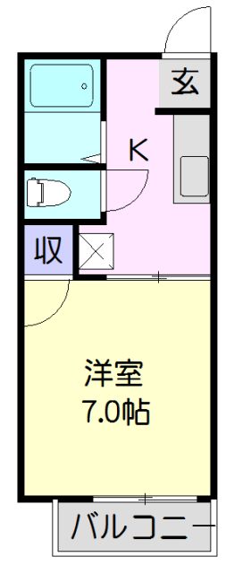 グレースハイツごとうの間取り