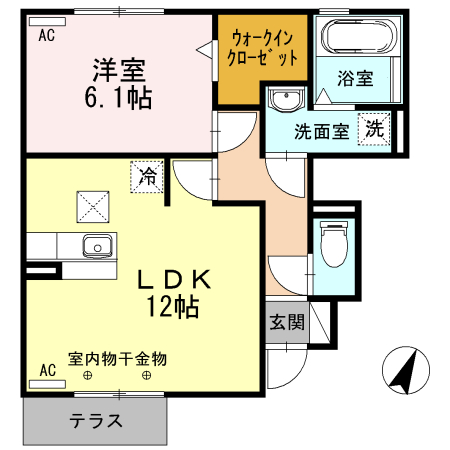 セレーナの間取り