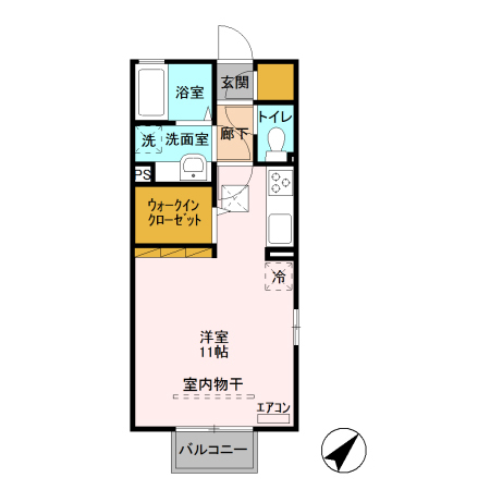 アルシオーネの間取り