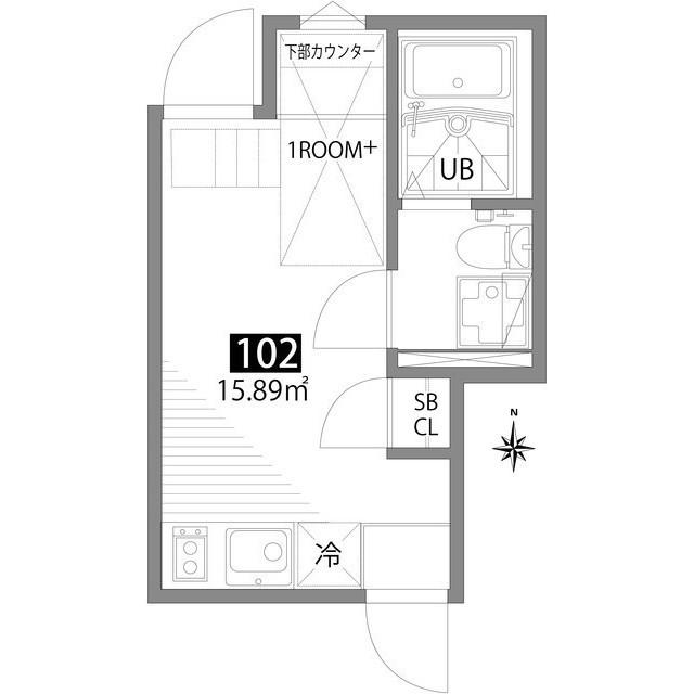 グランエッグス中野南台の間取り