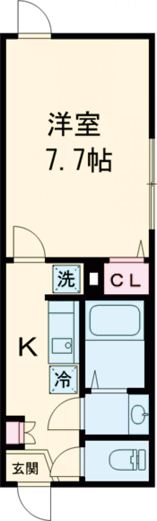 THE PRECIOUS 池袋本町 の間取り