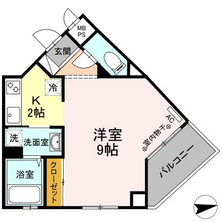 オクトの間取り