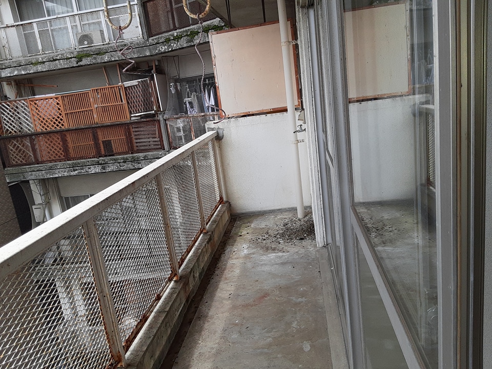 11/21 バルコニー