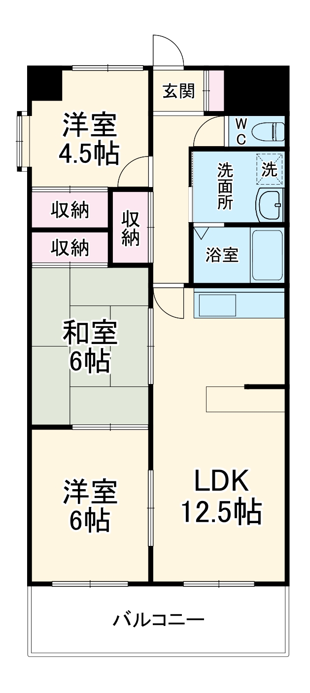 エンリッチFⅢの間取り