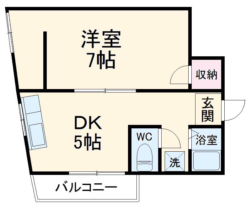 べるべーる高石神の間取り