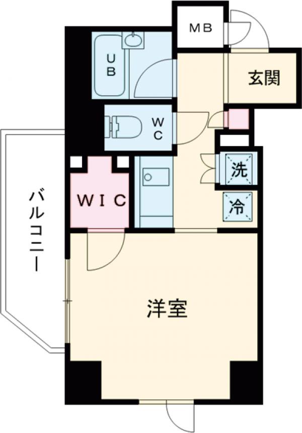 ルーブル荏原中延の間取り