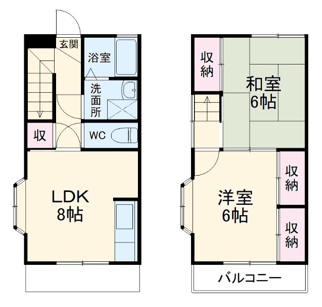 ペアパークの間取り