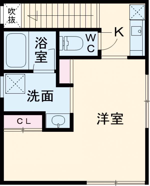 ゾンターク下北沢の間取り