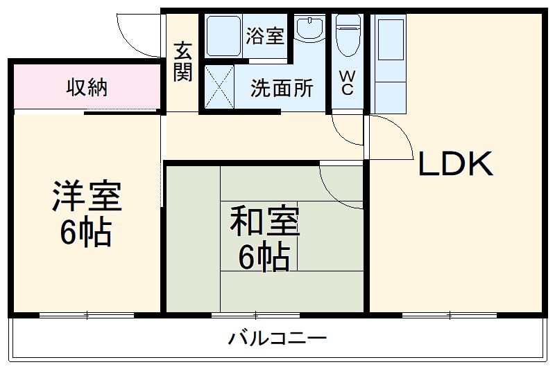 サンプラザ第一の間取り