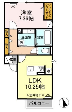 グランドゥールⅠの間取り