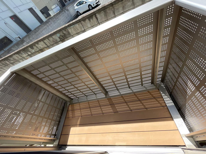 12/20 バルコニー