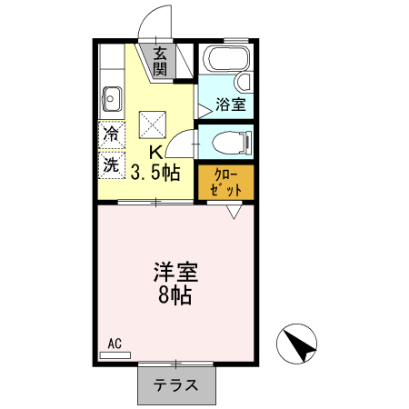 シャルマンSの間取り