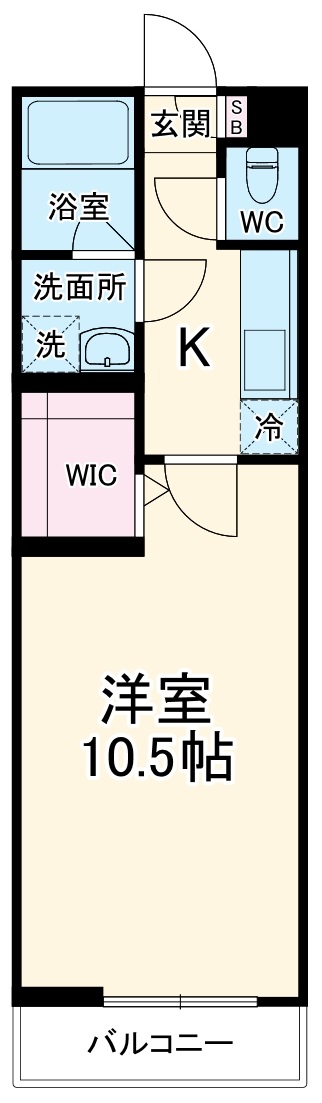 リブリ・Kushihikiの間取り