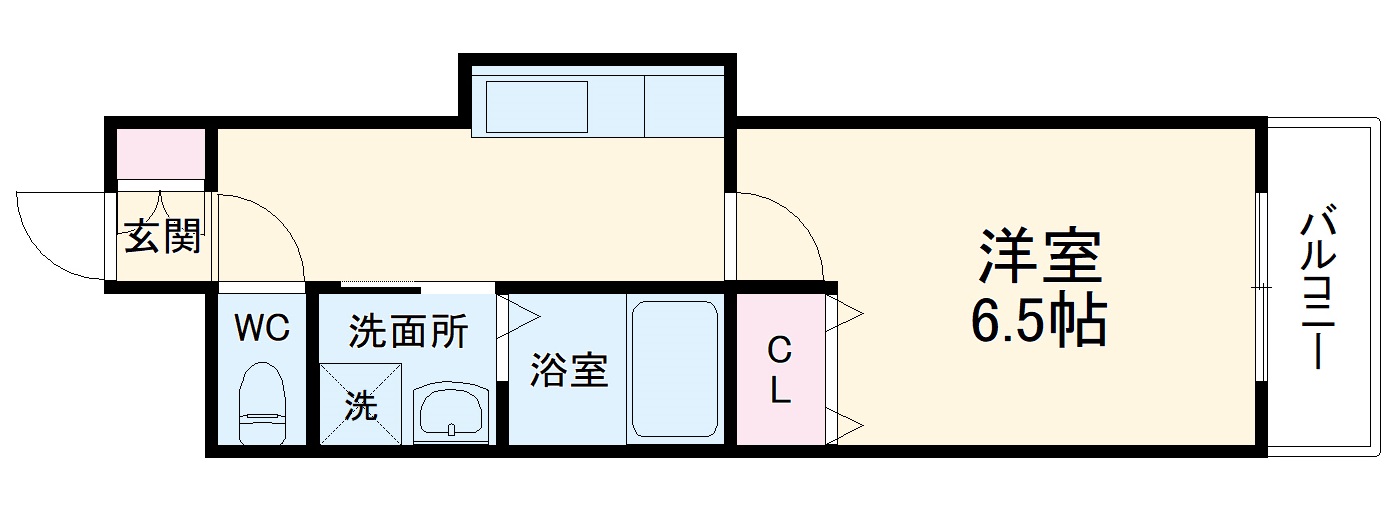 イーズコート桃山台の間取り