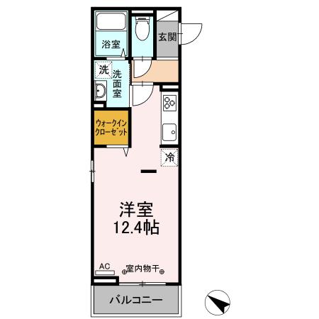 D-room本町の間取り