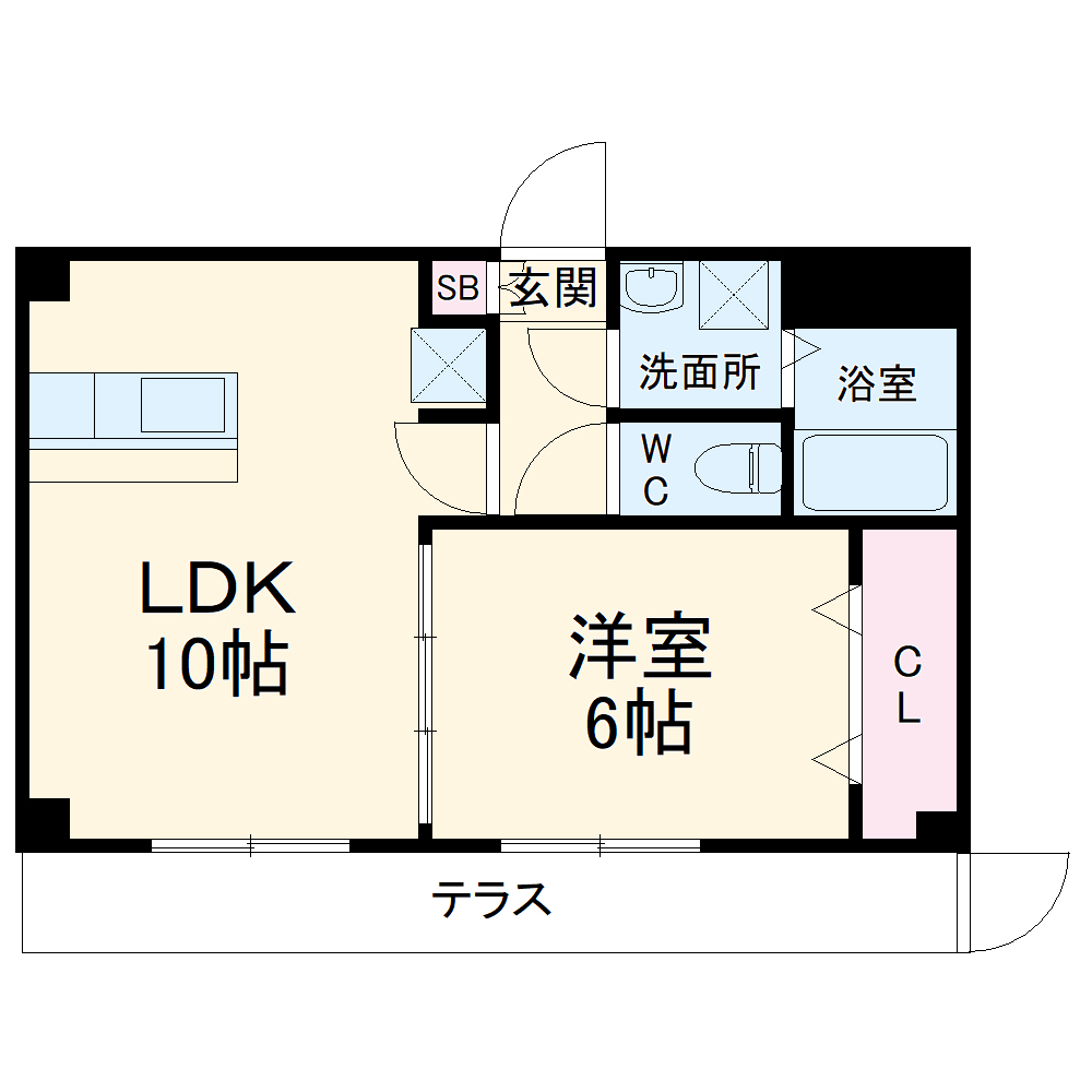 アンジェリーナの間取り