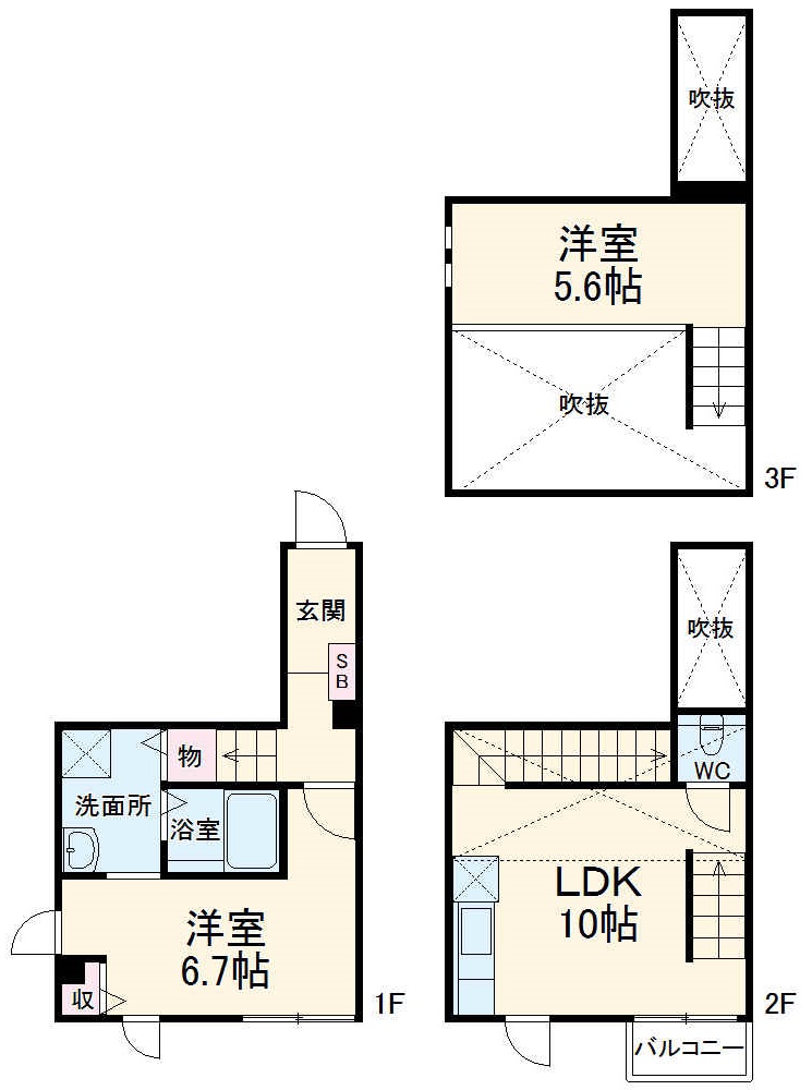 Villettaの間取り