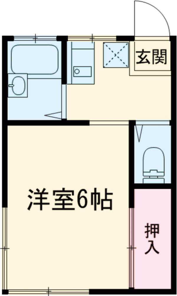 泉ハイツの間取り