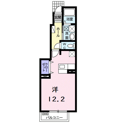 ジェルメⅡの間取り