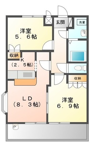 mulberry(マルベリー)の間取り