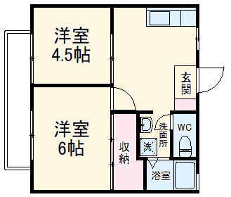 クリスカルⅠの間取り
