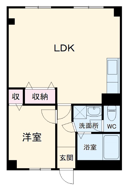 最戸町共同ビルの間取り