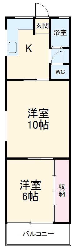 パールハイツ栄の間取り