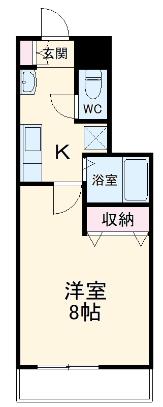 モンシャーメゾンの間取り