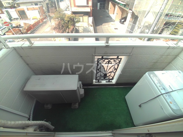 12/24 バルコニー