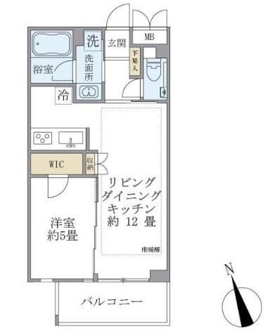 カールスルーエ吉祥寺の間取り