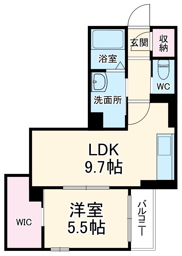 Lien Fleurの間取り