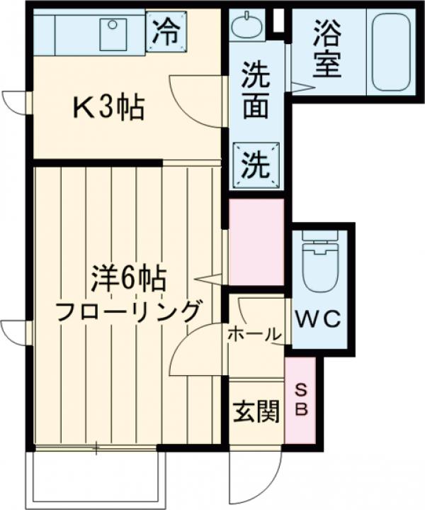クレール・Tの間取り