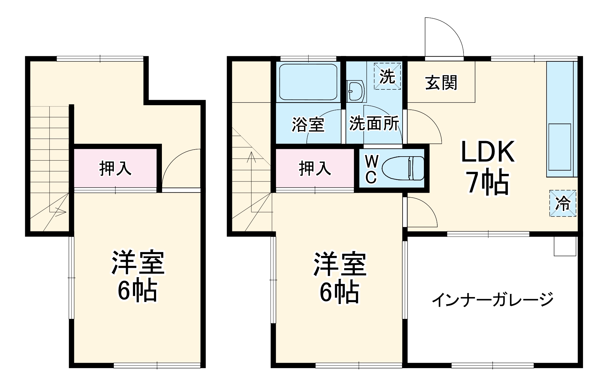 ホワイトベースの間取り