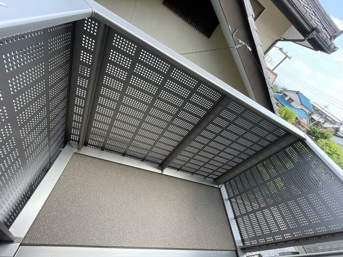 12/18 バルコニー