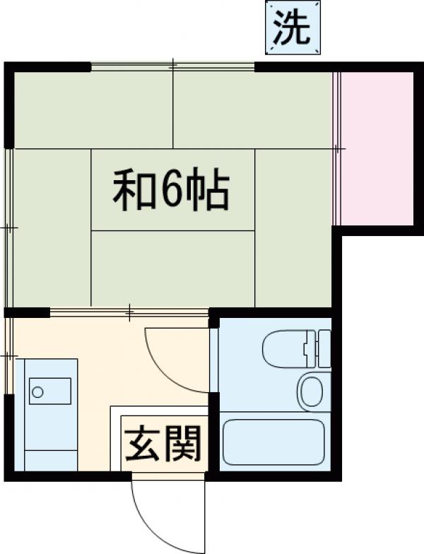 サンヒロミの間取り