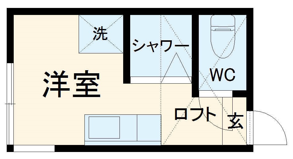 テラス柏の間取り