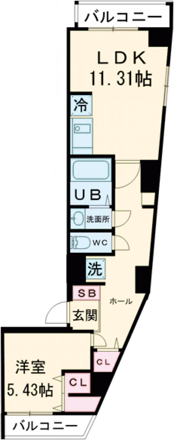 CONCRETE CRAB HOUSE Urbsの間取り