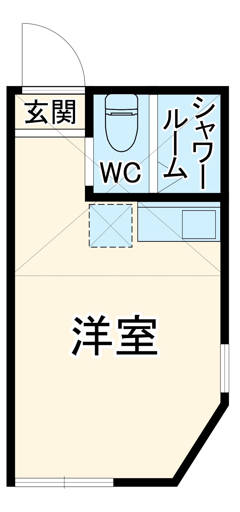 ユナイト森カーズレイクの間取り