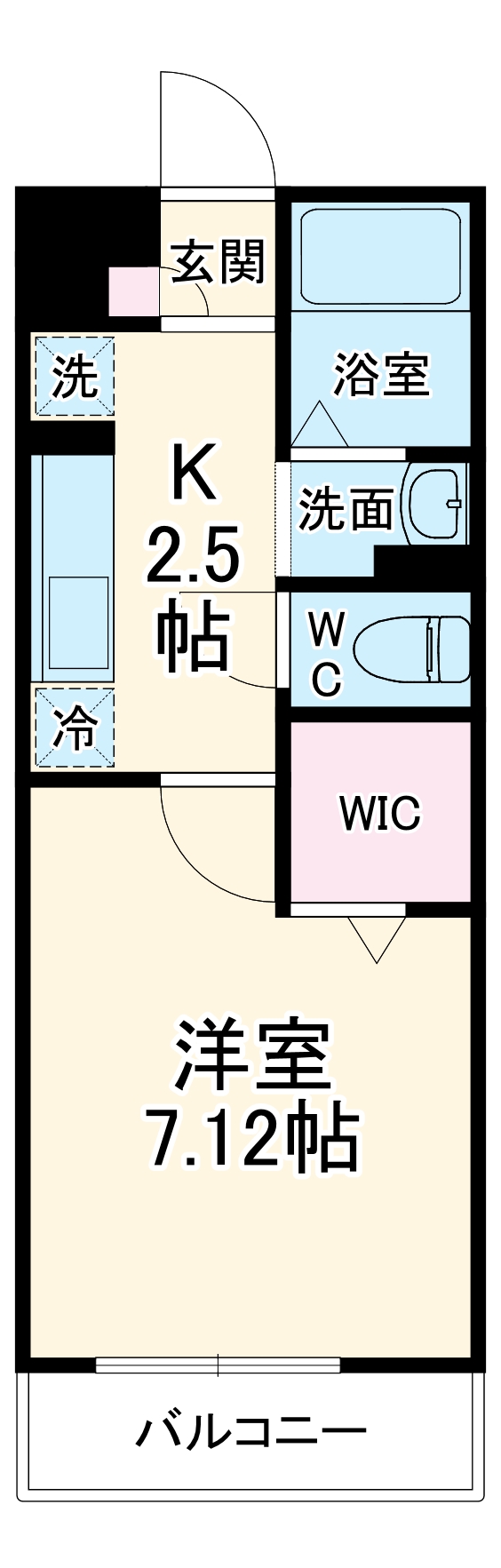 グランドソレイユBabaの間取り
