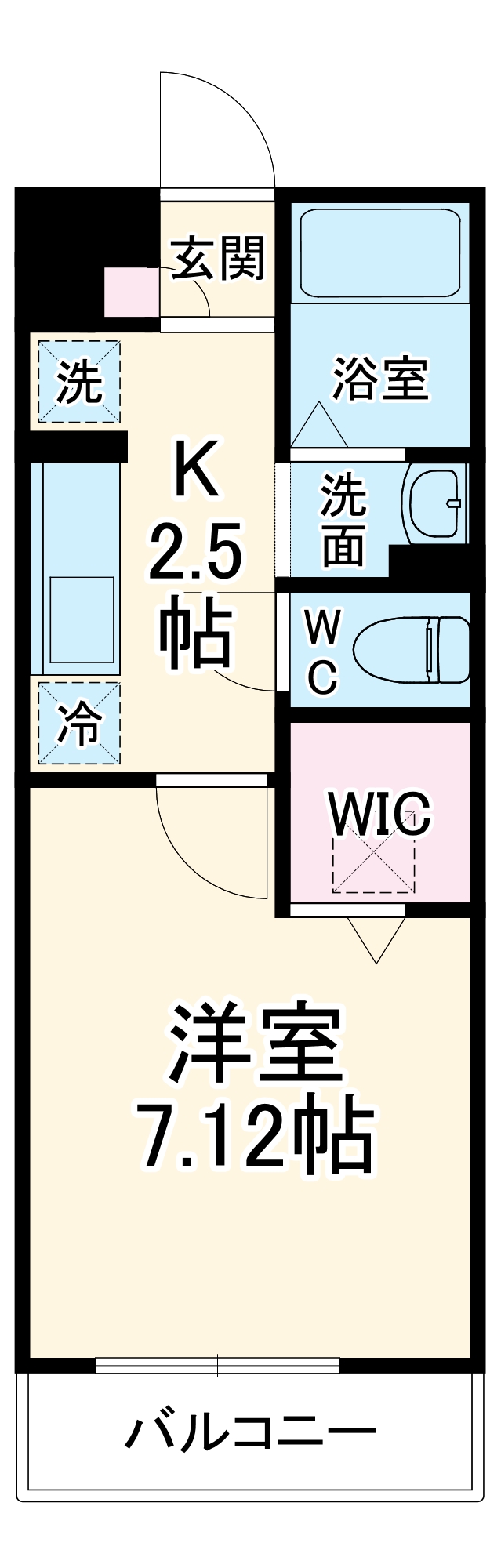 グランドソレイユBabaの間取り