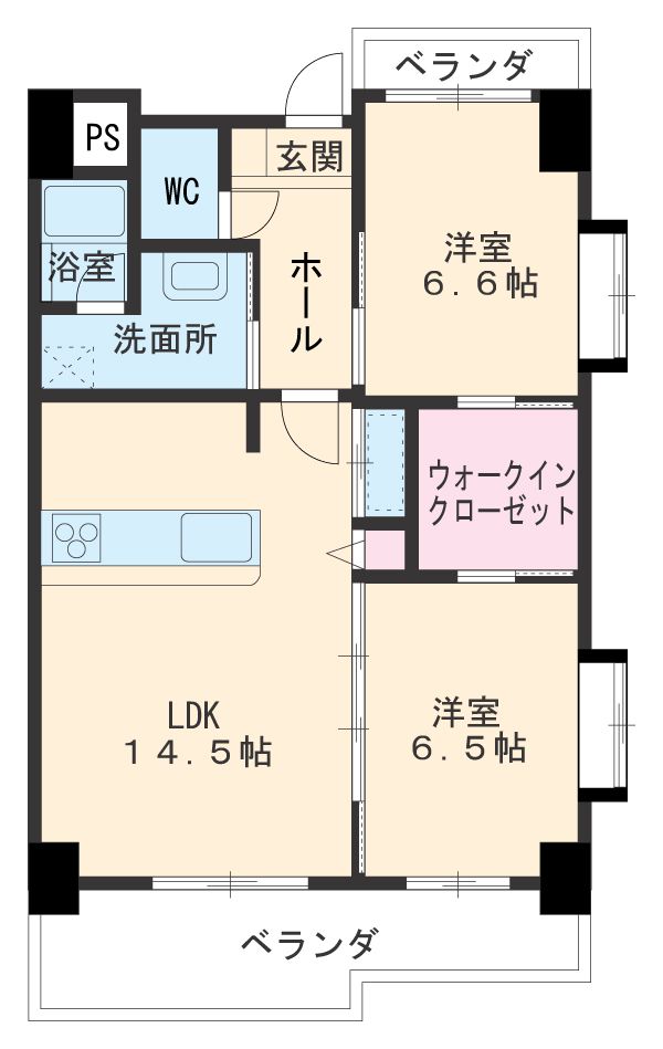 Hill Palace IKAIの間取り