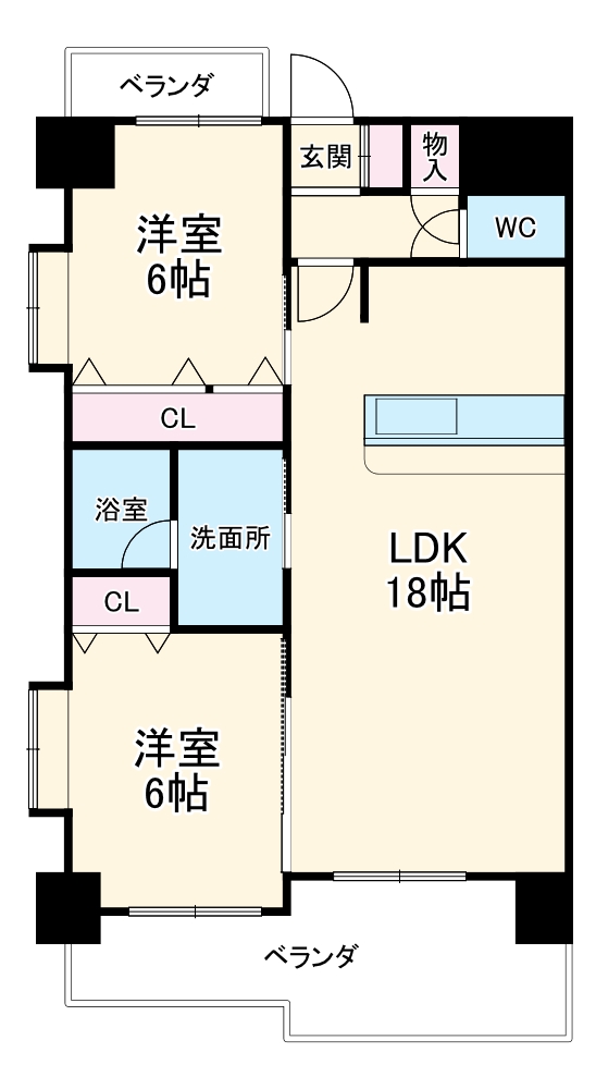 Hill Palace IKAIの間取り