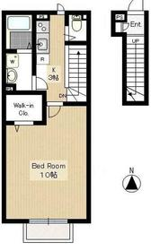 クレールC棟の間取り